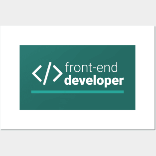 Front-End Developer Posters and Art